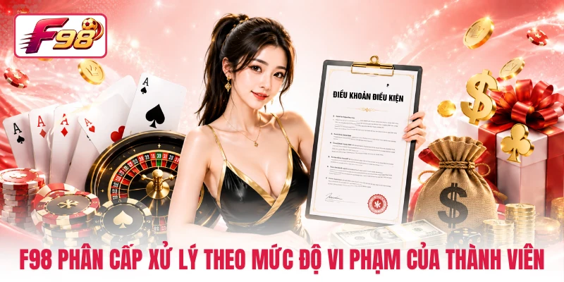 F98 phân cấp xử lý theo mức độ vi phạm của thành viên