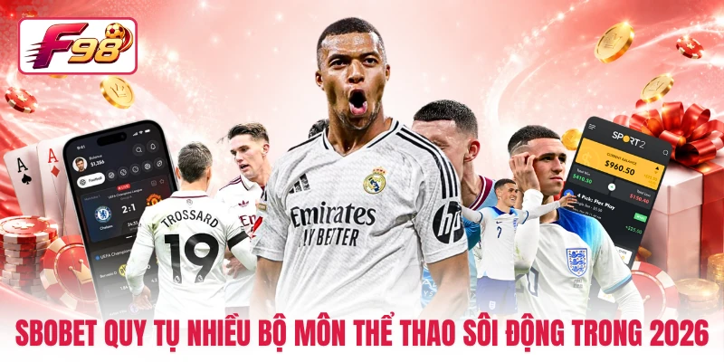 SBOBET quy tụ nhiều bộ môn thể thao sôi động trong 2026