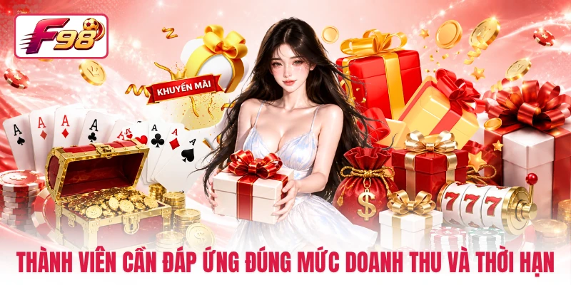Thành viên cần đáp ứng đúng mức doanh thu và thời hạn